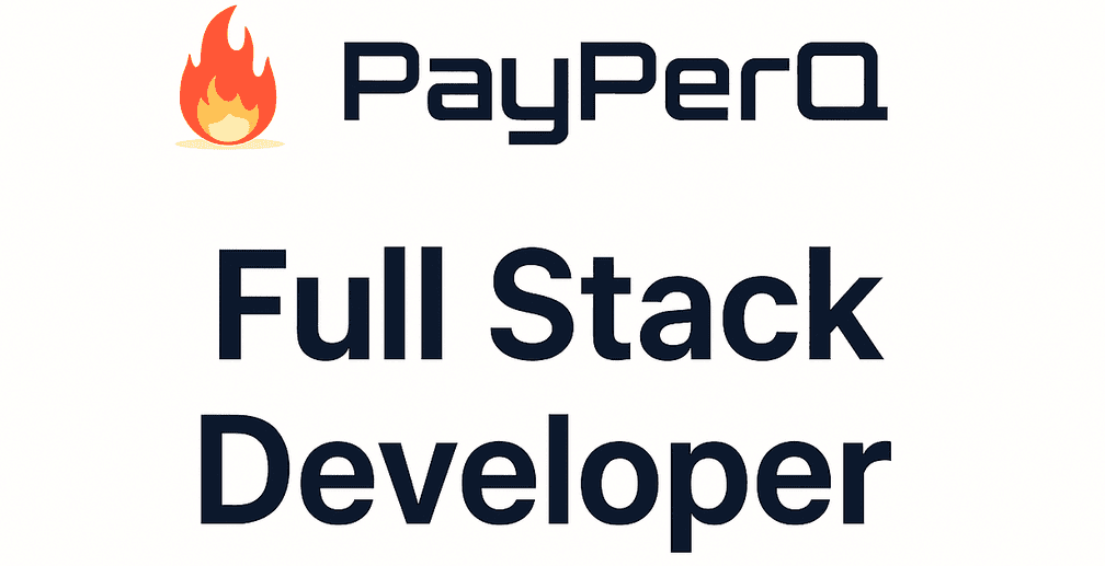Senior Full Stack Developer (CTO)